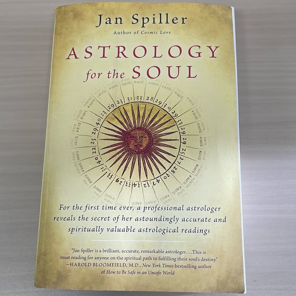 Astrology for the Soul Jan Spiller 2008 Spiritual Astrologer Used Book